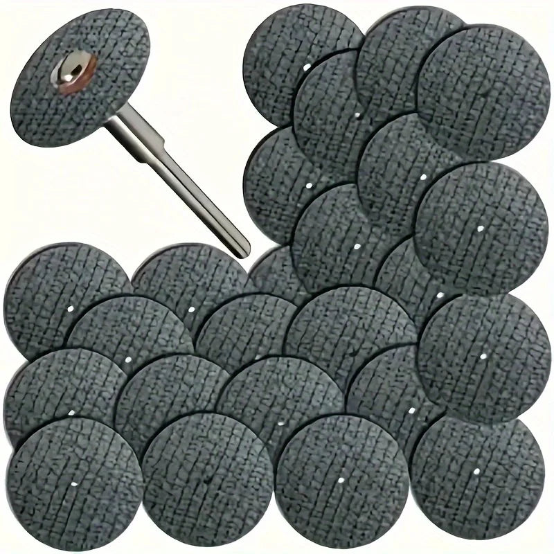 Abrasive Cutting Disc 32mm With Mandrels Grinding Wheels For Accesories Metal Cutting Rotary Tool Saw Blade Qme