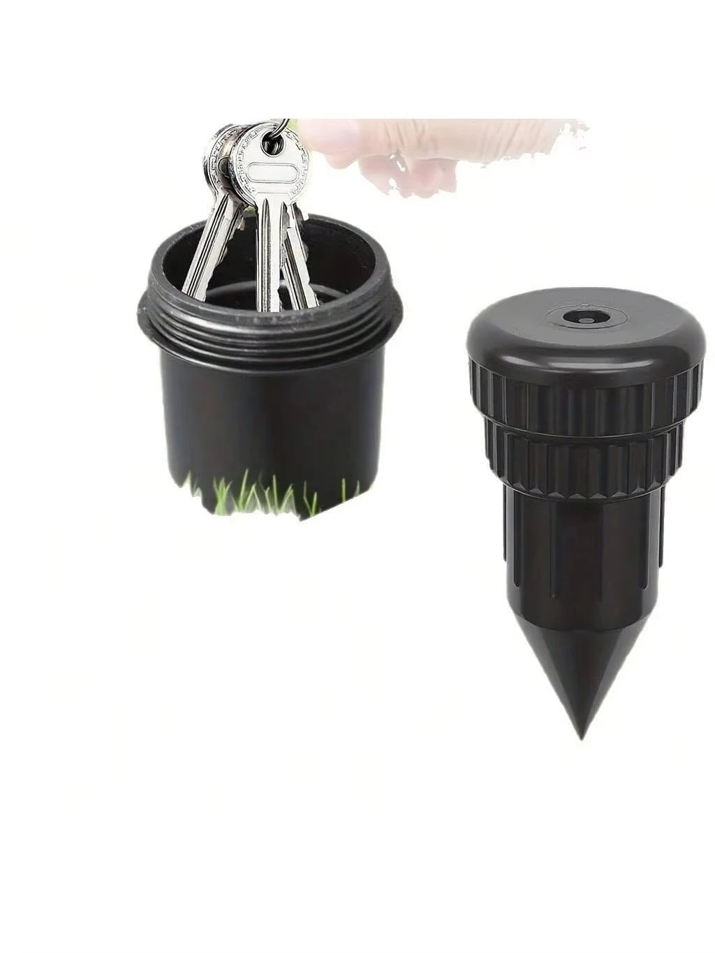 Garden Key Hide Outdoor Patio Security Protection Holder Sprinkler Qme