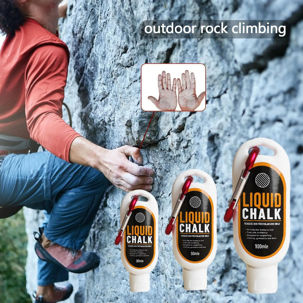 Anti-slip Liquid Chalks Sport Magnesium Powder Anti Slip Powder Liquid Magnesium Fitness Lifting Grip LiquidChalk For Sportsmen Qme