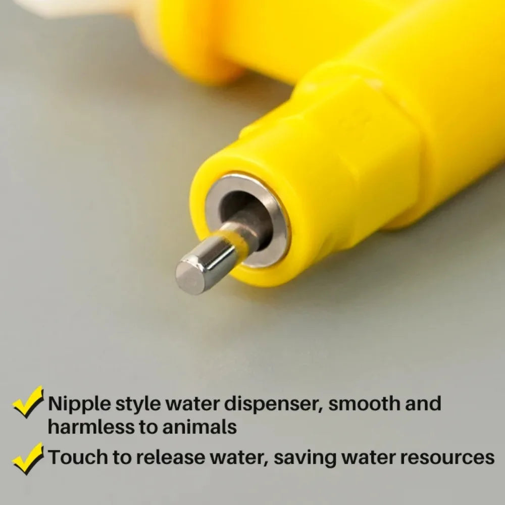 2/4/6pcs Automatic Chicken Waterer Needle Type Water Nozzle Leak-Proof Bird Feeder Poultry Waterer Farm Chicken Supplies Qme