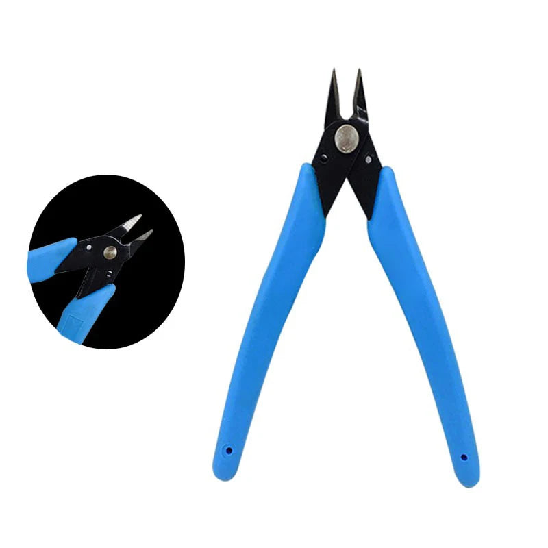 170 Clamp DIY Electronic Diagonal Pliers Side Cutting Nippers Wire Qme