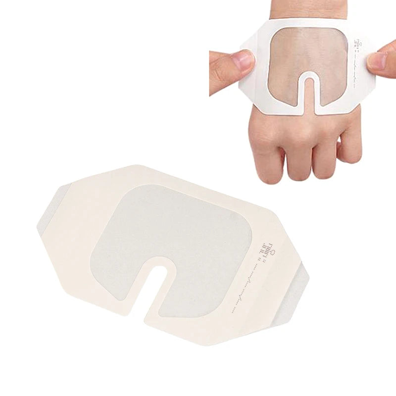 PU Transparent Waterproof Dressing Plaster Patch Octagonal Design Qme