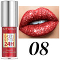 20 Matte Shiny Glitter Liquid Lipstick Lip Gloss Diamond Makeup Qme 08