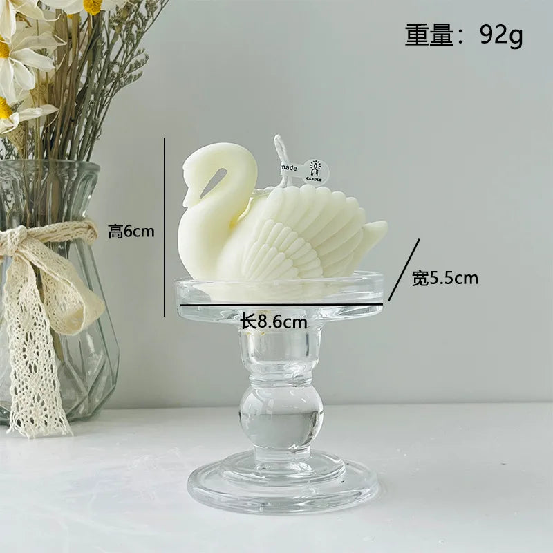 Nordic Minimalist White Scented Candle Atmosphere Home Decor Wedding Arrangement Cylinder Geometric Shape Fragrance Candle Qme F257