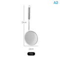 Fine Mesh Strainer Stainless Steel Metal Flat Colander Cooking Qme M
