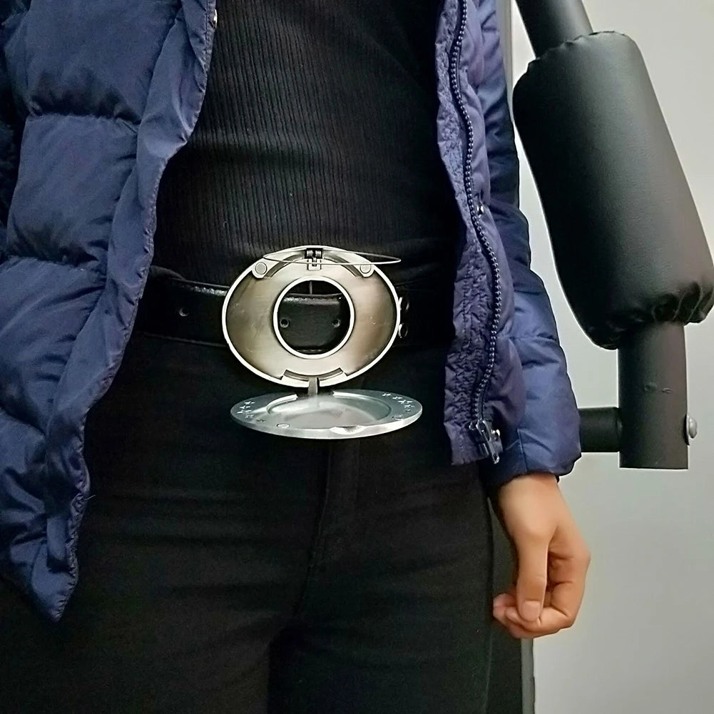 Outdoor Metal Beer Head Belt Funny Bottle Buckle for Camping Can Holder Drinking Portable Bar Metal Beer Head Belt Buckle Qme
