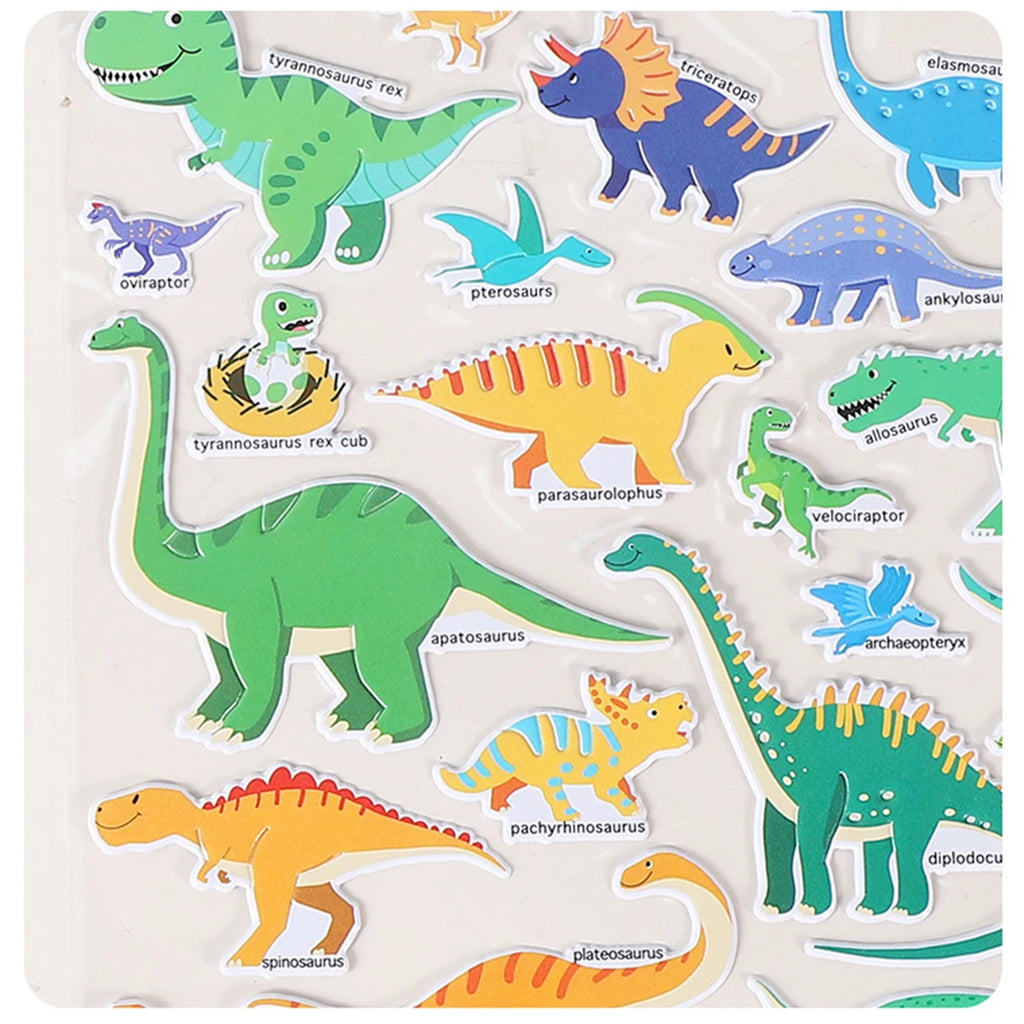 Reusable Sticker Book for Kids Vehicles Stickers Educational Learning Travel Stickers Activity Books for Toddler Girls Boy Qme