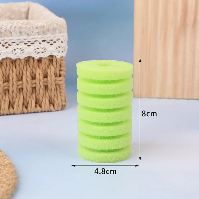 Fine Foam Aquarium Filter Sponge Fish Tank Air Pump Skimmer Qme A1