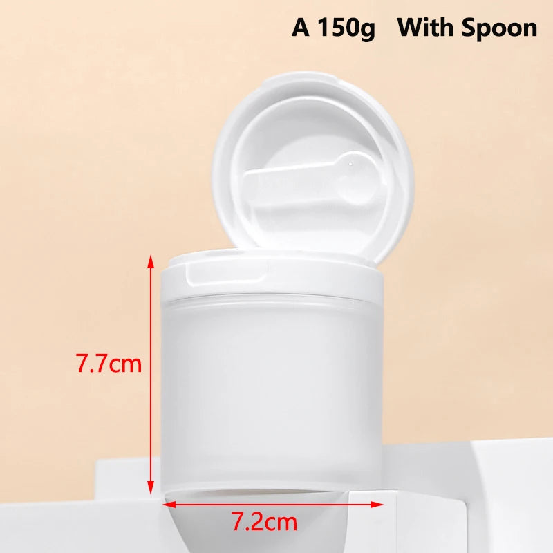 Spoon Tweezers Refillable Bottles Empty Pot Travel 100 120 Face Cream Qme 150g A
