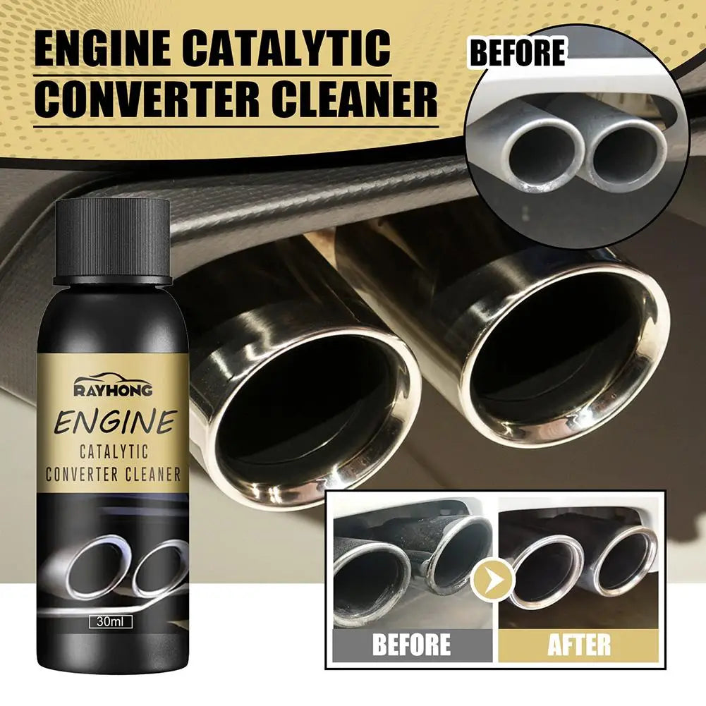 Engine Catalytic Converter Cleaner Deep Cleaning Multipurpose Cleaner Engine CSV Clean Accelerators Catalysts Easy Cleaner Qme