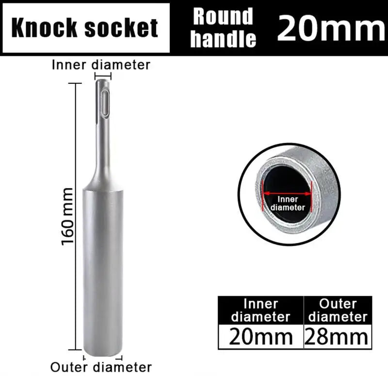 Ground Rod Driver Earth 8 10 12 16 Heavy Duty Durable Hardened Steel Qme 20mm