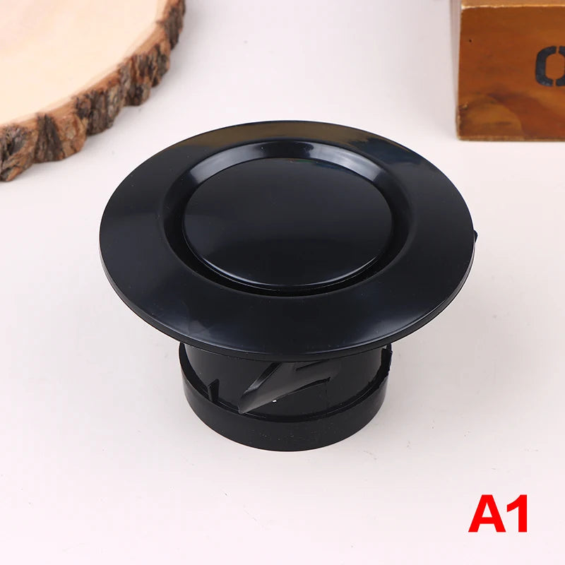 75/100/125mm Round Ducting Ventilation Cover Air Vent Extract Valve Grille Air Circulation Vents Cover Qme A1