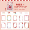 15/60 Sheets Japanese Kawaii Girl Stickers Pack DIY Aesthetic Decorative for Scrapbooking Mobile Phone Case Tablet Stationery Qme B2