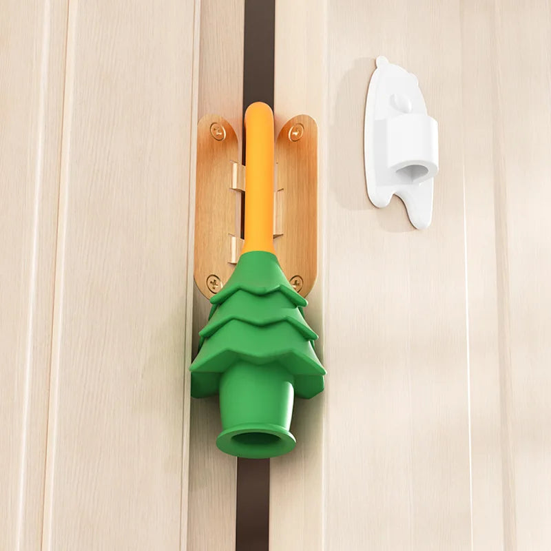 Child Safety Anti-Pinch Hand Door Lock Clamp Hanging Door Stopper Card Type - Prevents Closing for Extra Security Qme