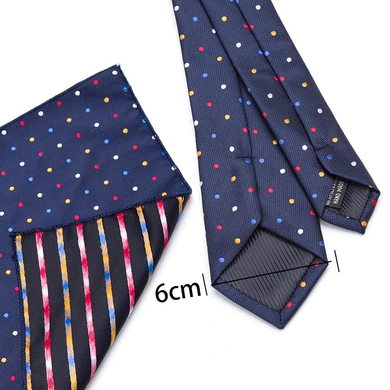 Paisley Men's Casual Bowtie Tie Skinny Polyester Necktie Pocket Qme