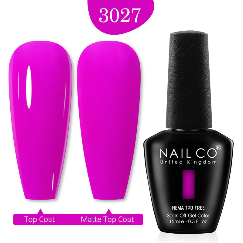 NAILCO Glitter Reflective Series Gel Nail Polish Nails Art Semi
