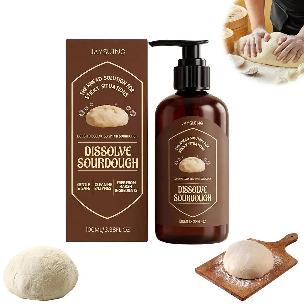 Dough Cleaner Removes Stubborn Reduces Need Scrubbing Soaking Kitchen Qme 1pcs