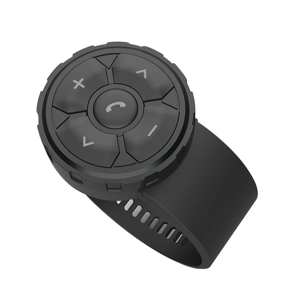 Smart Remote Wireless Controller Button Bluetooth-compatible Hands-free Phone Call for Helmet Earphone Motorcycle/Bike Handlebar Qme
