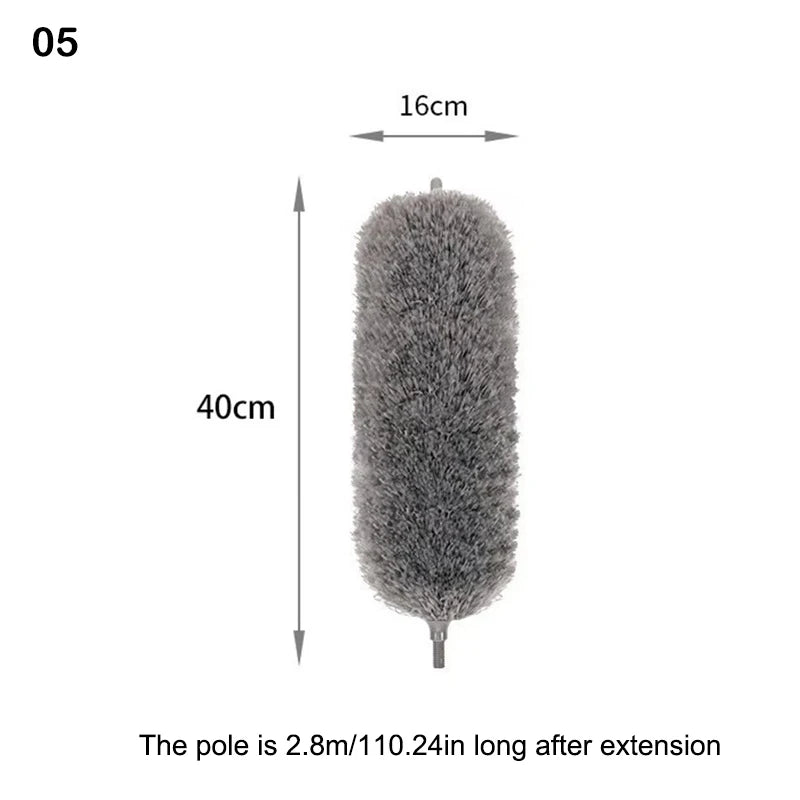 Microfiber Dusting Brush Reusable Ceiling Cleaning Tool Dust Dusters Qme 5