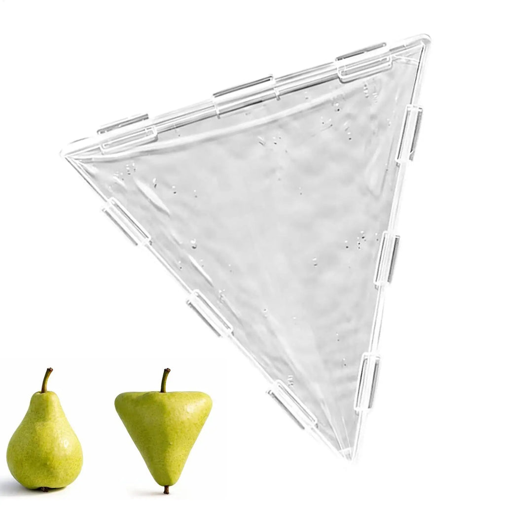 Vegetable Shaping Mold Triangular and Cubic Transparent Mould Reusable Fruit Growing Molds for Cucumber Tomato Strawberry Qme