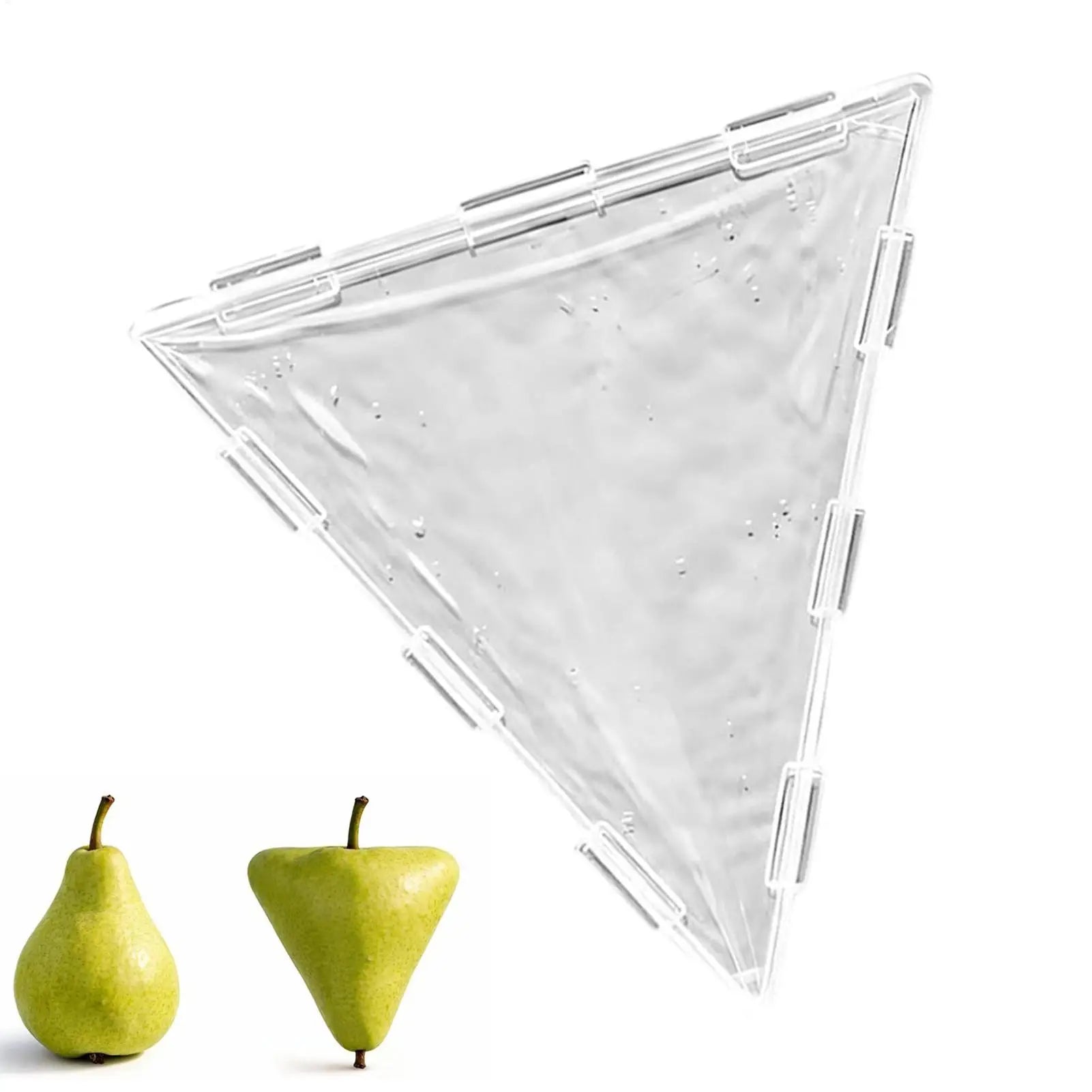 Vegetable Shaping Mold Triangular and Cubic Transparent Mould Reusable Fruit Growing Molds for Cucumber Tomato Strawberry Qme