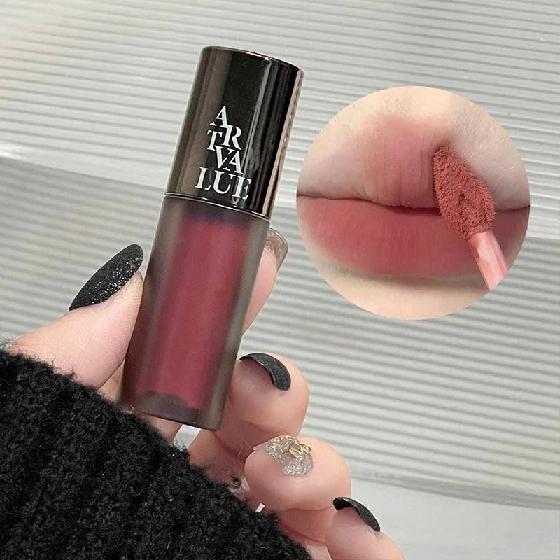 Art Value Matte Velvet Lip Mud Whitening Soft Long-lasting Makeup Qme