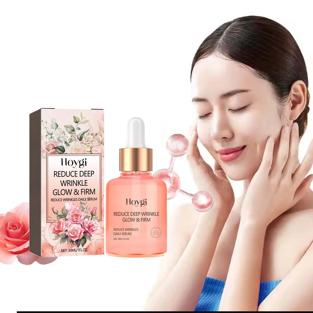 Rose Serum Hydration Shrink Pore Oil Control Anti Aging Brightening Rejuvenation Improve Dryness Vitamin C Firming Essence Qme