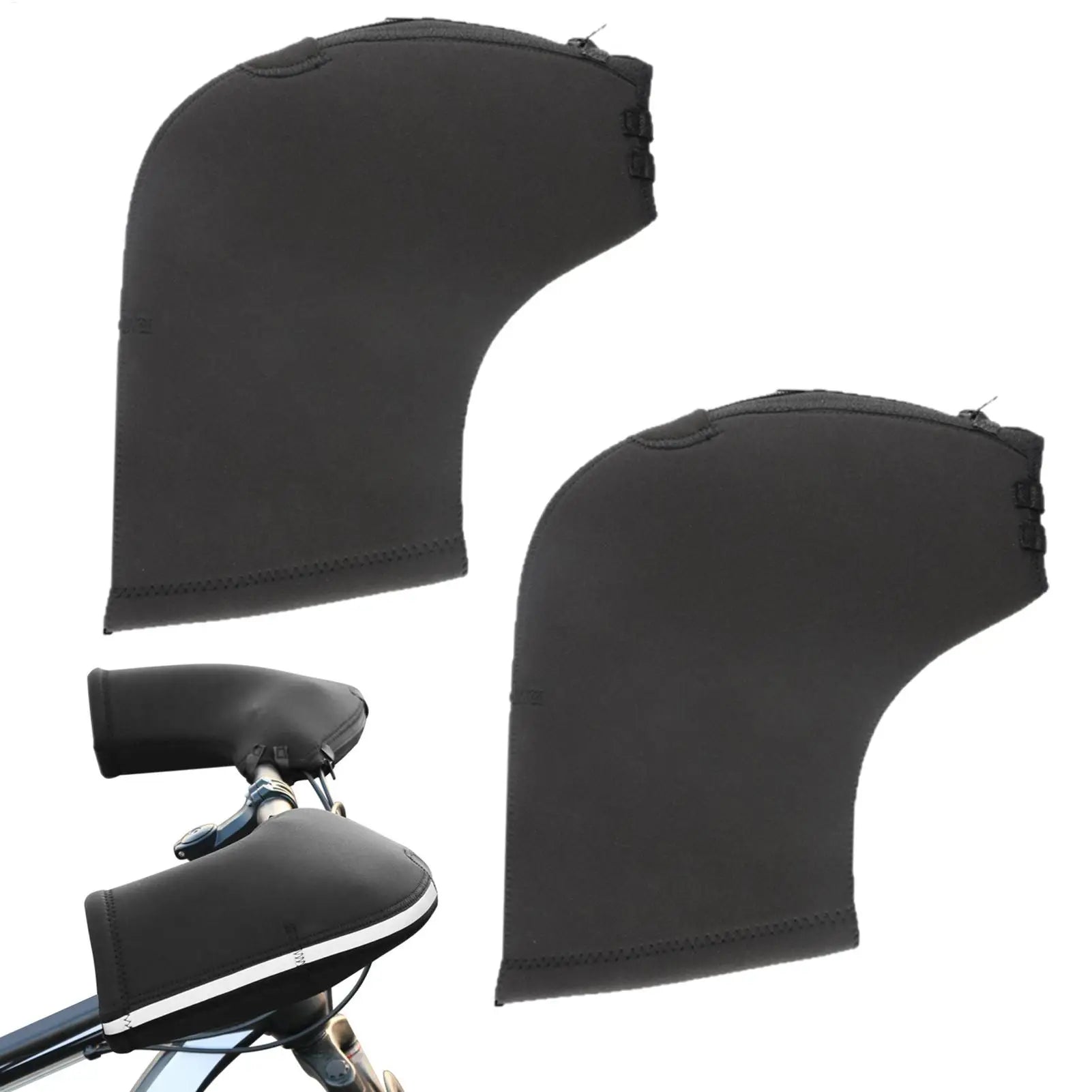 cold resistant gloves warm mountain bike riding gloves Breathable Mountain Bike Handlebar Mittens for Adventure Racing Qme