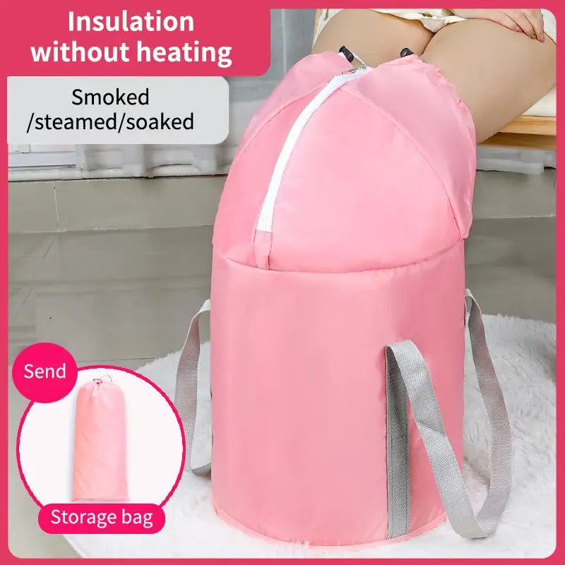 Foldable Foot Bath Tub Portable Home Spa Insulated Bathtub Perfect Qme