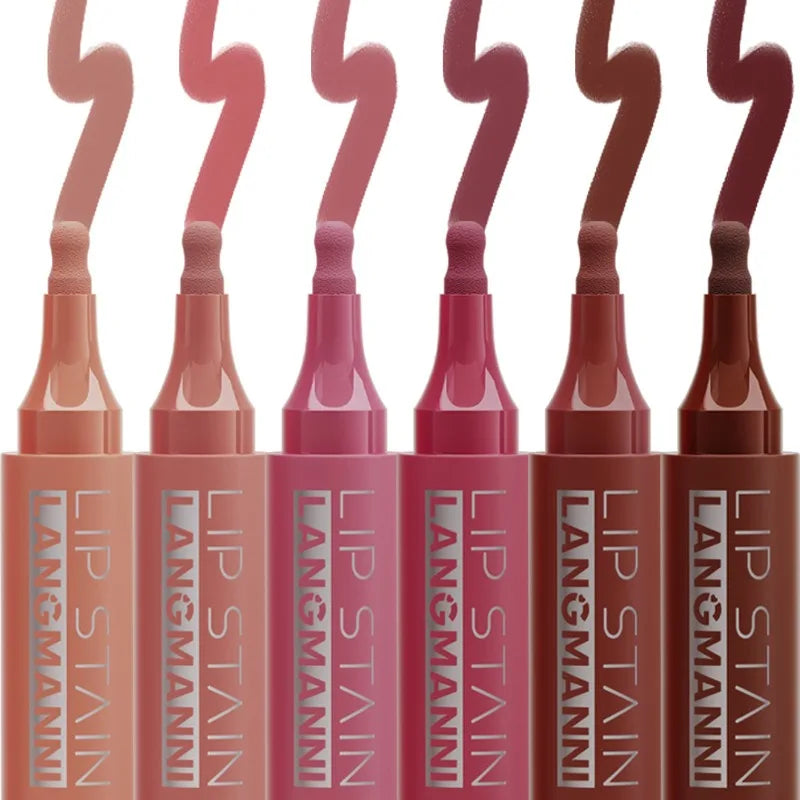 1PC Liquid Matte6-Color Lipliner Pencil Waterproof Plumping Stain Lipstick Natural Lip Liner Outline Lip Contour Makeup Cosmetic Qme