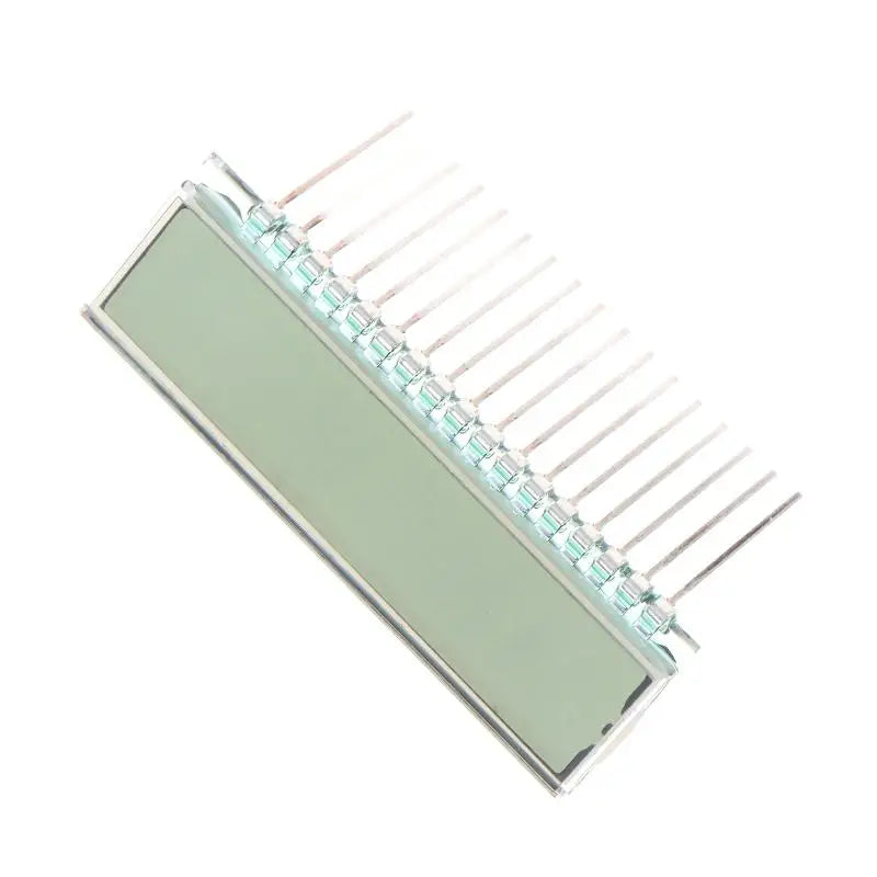 17PIN TN Positive 6 Digit Segment LCD Display Panel 3V No Backlight Qme