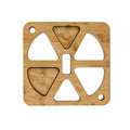 5 6 Holes Riceball Mold Classic Wooden Non Stick Sushi Press Qme 6 Holes