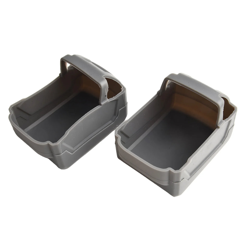 Silicone Protective Cover Case Compatible With 18V 3.0Ah 4.0Ah 5.0Ah Power Tool Battery 12X8.5X7.5（cm） Qme