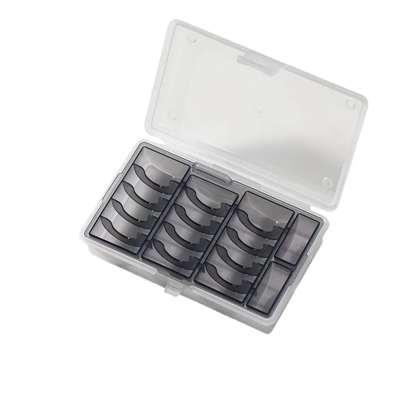 Multifunctional Coin Storage Box Random Blue Gray Inner Case Qme