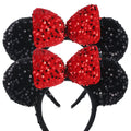Cute Minnie Hairband with Lace Sweet Princess Style Headwear for Adult Women Girls Theme Park Travel Photography Hair Accessory Qme Headband 5