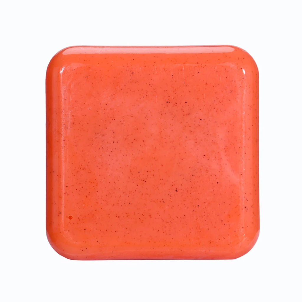 Kojic Acid Scrub Soap Orange Fragrance Body Face Wash Nature Qme