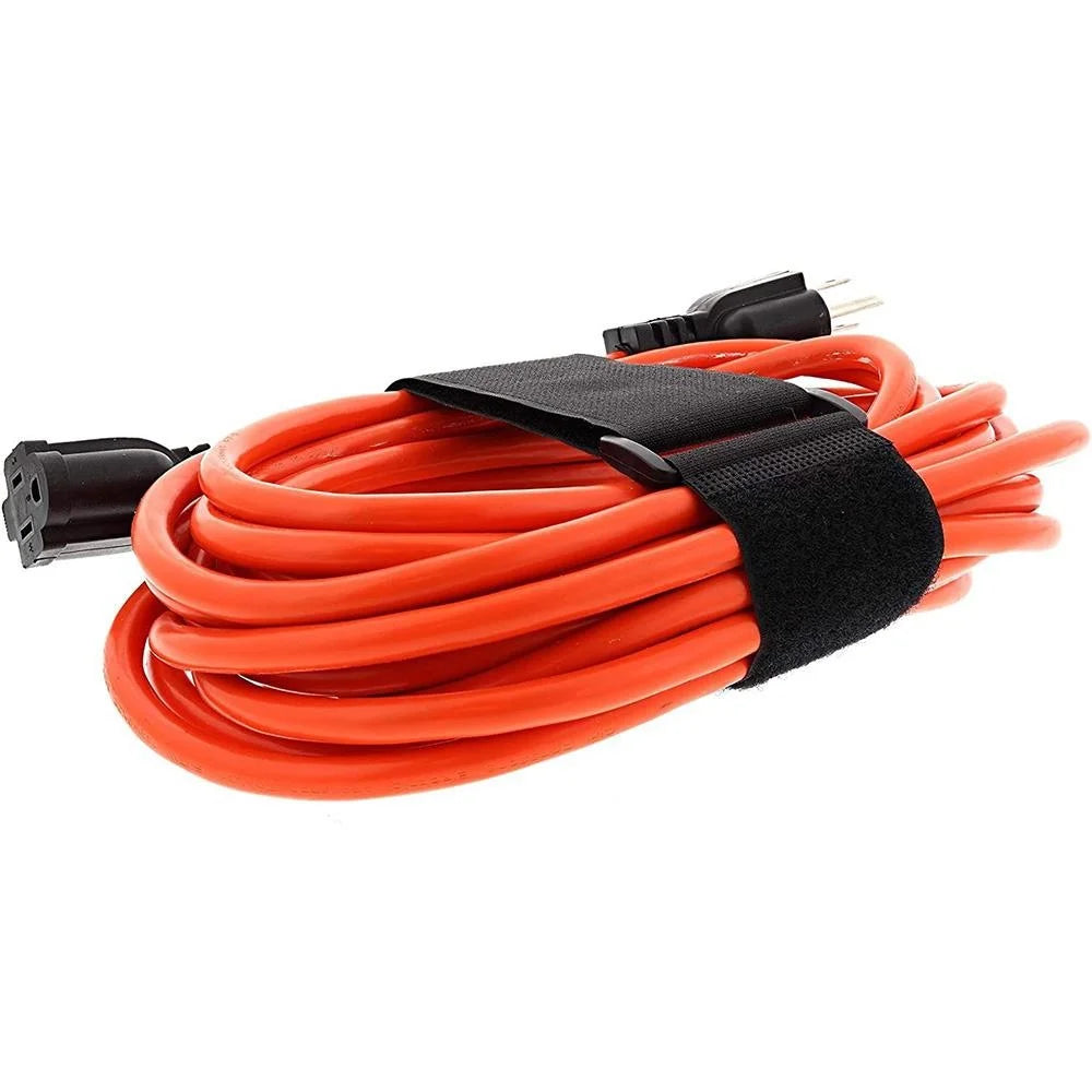 10pcs Nylon Hook & Loop Strap Cable Durable Self-adhesive Bike Tie, Reusable Fastening Nylon Cable, Length Qme