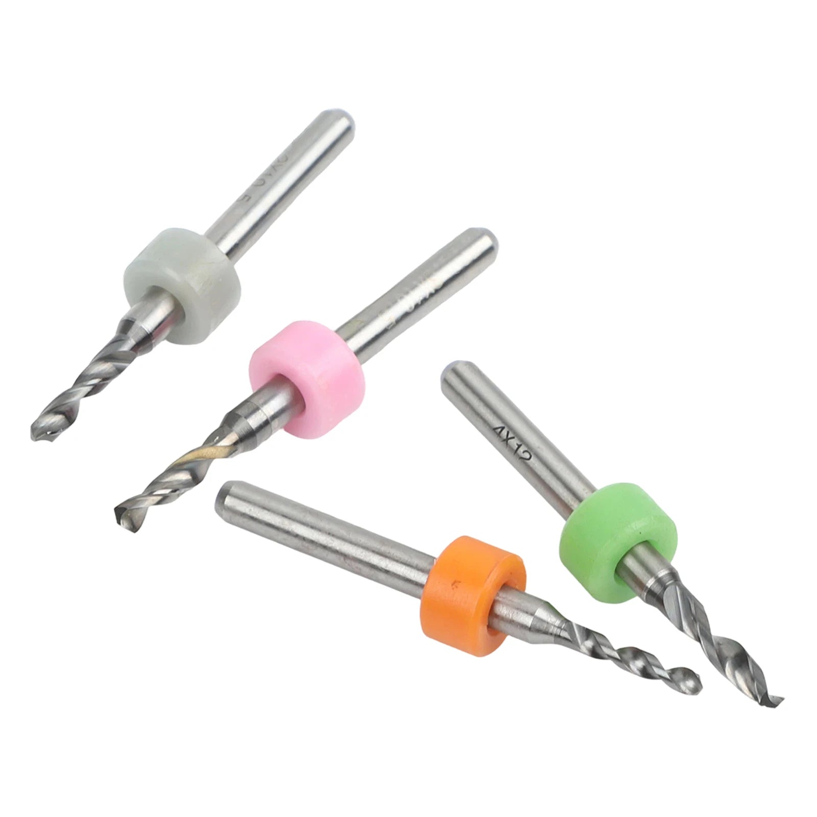 1 Set 10pcs Drill Bits Coated Large Chip Space PCB Milling Cutters Circuit Board Carving Knives Power Tool Accessories Qme