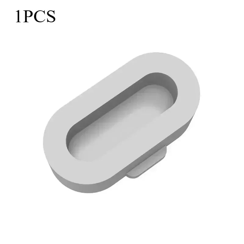 Charging Port Dustproof Plug Cover Protector Cap for Garmin Forerunner 955 945 255 Fenix 7 7S 7X 6 6S 6X TPU Clear Dust Cap Case Qme 1pcs H