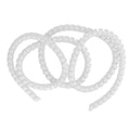 Scooter Spiral Cable Wire Wrap Plastic Spiral Brake Line Wrap for M365 Pro Electric Scoooter Spiral Brake Line Wrap Qme white