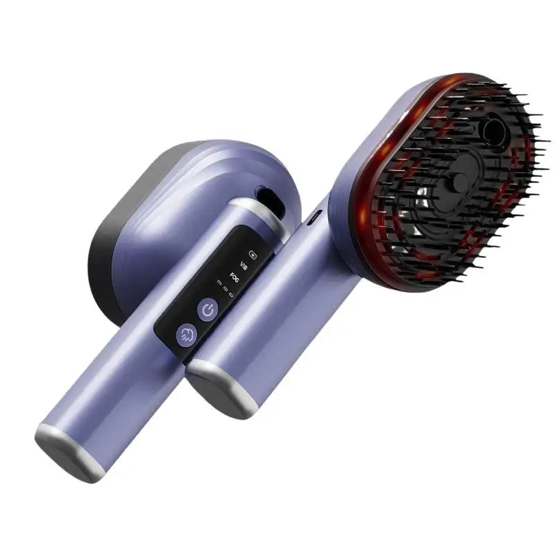 Portable Vibration Massage Comb Essential Oil Atomization Smooth Qme