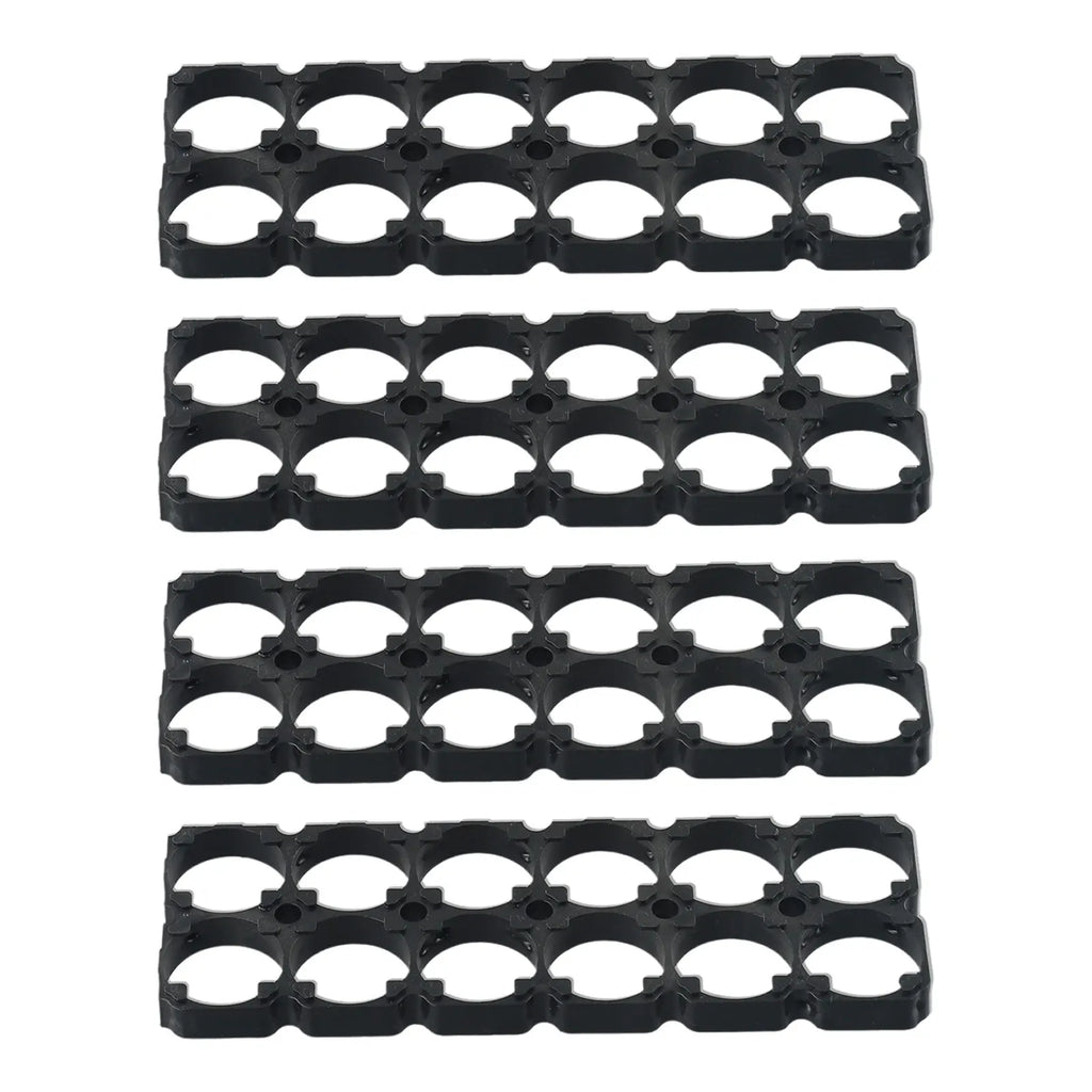 4pcs 2x6 21700 Batteries Battery Fixed Bracket Battery Holder Holding Battery Packs Plastic Frame Bracket Workshop Accsessories Qme