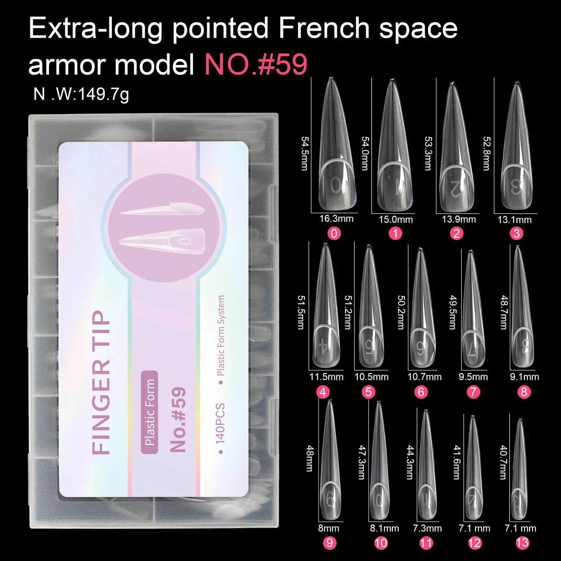 Ultimate Dual Form Fast Elegant French Nail Extensions Qme 1