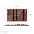 6 Cell Silicone Triangle Diamond Candy Mould DIY Chocolate Baking Qme Style B