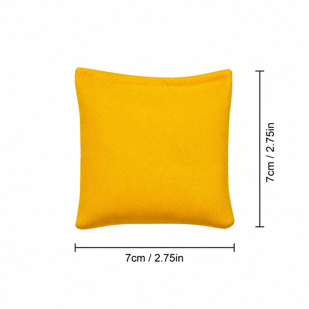 1Pc Random Color Mini Bean Bags Colorful Portable Cloth Sandbag Toss Toy for Kids and Adult Interactive Plaything Fun Game Prop Qme