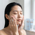 Viareline Cleansing Foam Dirt Removal Deep Cleansing Reduce Blackheads Oil Control Skin Care Moisturizier Soothing Face Cleanser Qme 2 X 100g Boxed