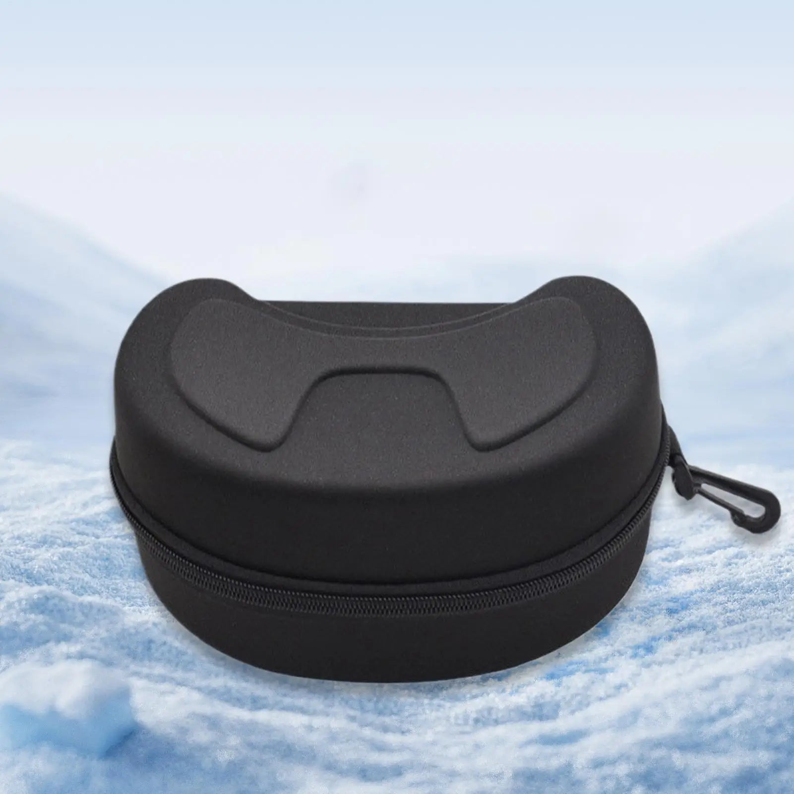Snow Goggles Case Winter Skiing Snowboard Goggles Box Snow Swim Goggles Storage Water Resistant Shockproof Shell Safety Zippered Qme