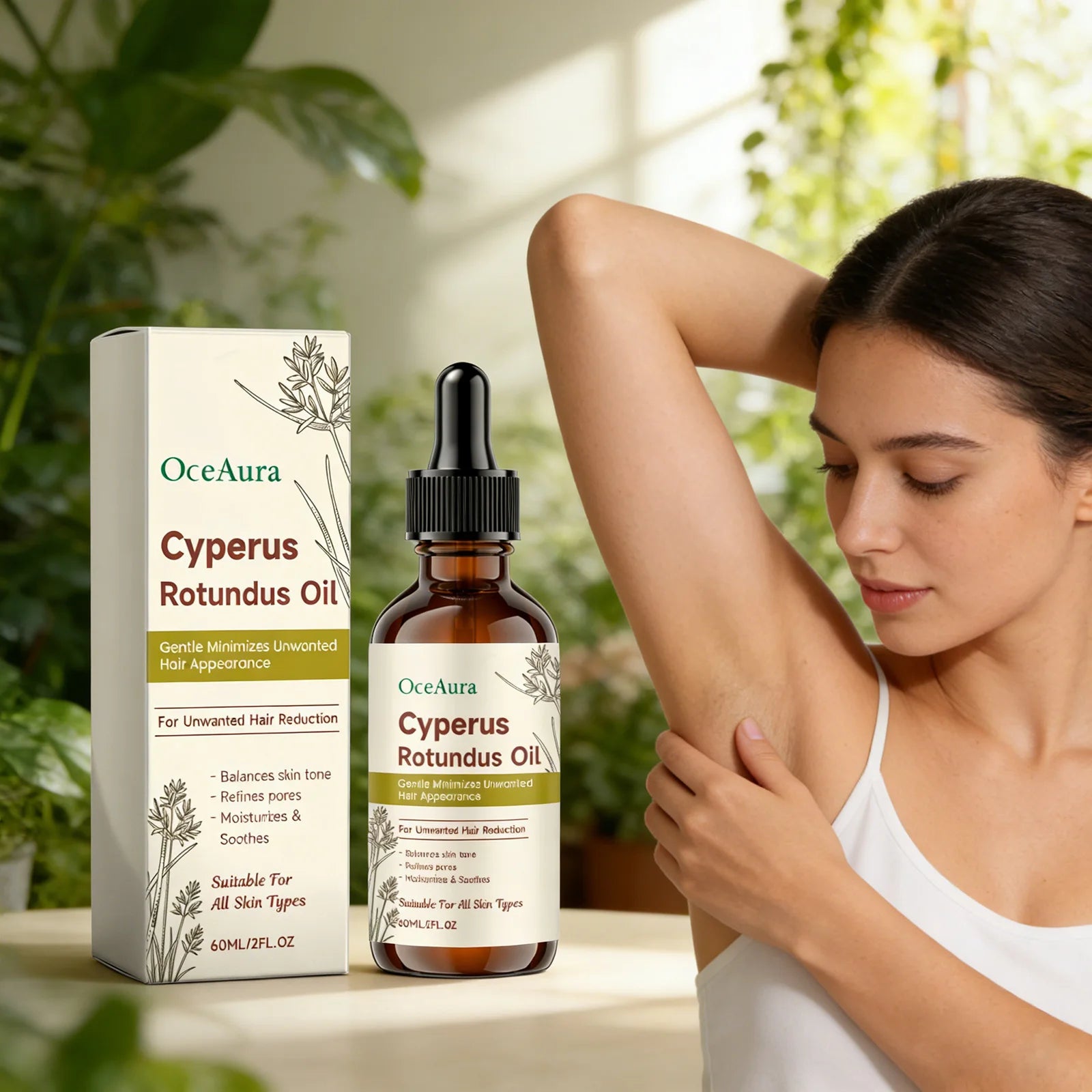 Hair Removal Essential Oil Hair Growth Inhibitor Painless Depilatory Relieve After Hair Removal Discomfort Smoothing Skin Care Qme