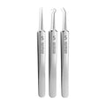 1set Stainless Steel Acne Clip Cell Clip Acne Needle Blackhead Needle Professional Blackhead Acne Needle Beauty Makeup Tool Suit Qme 3pcs clips