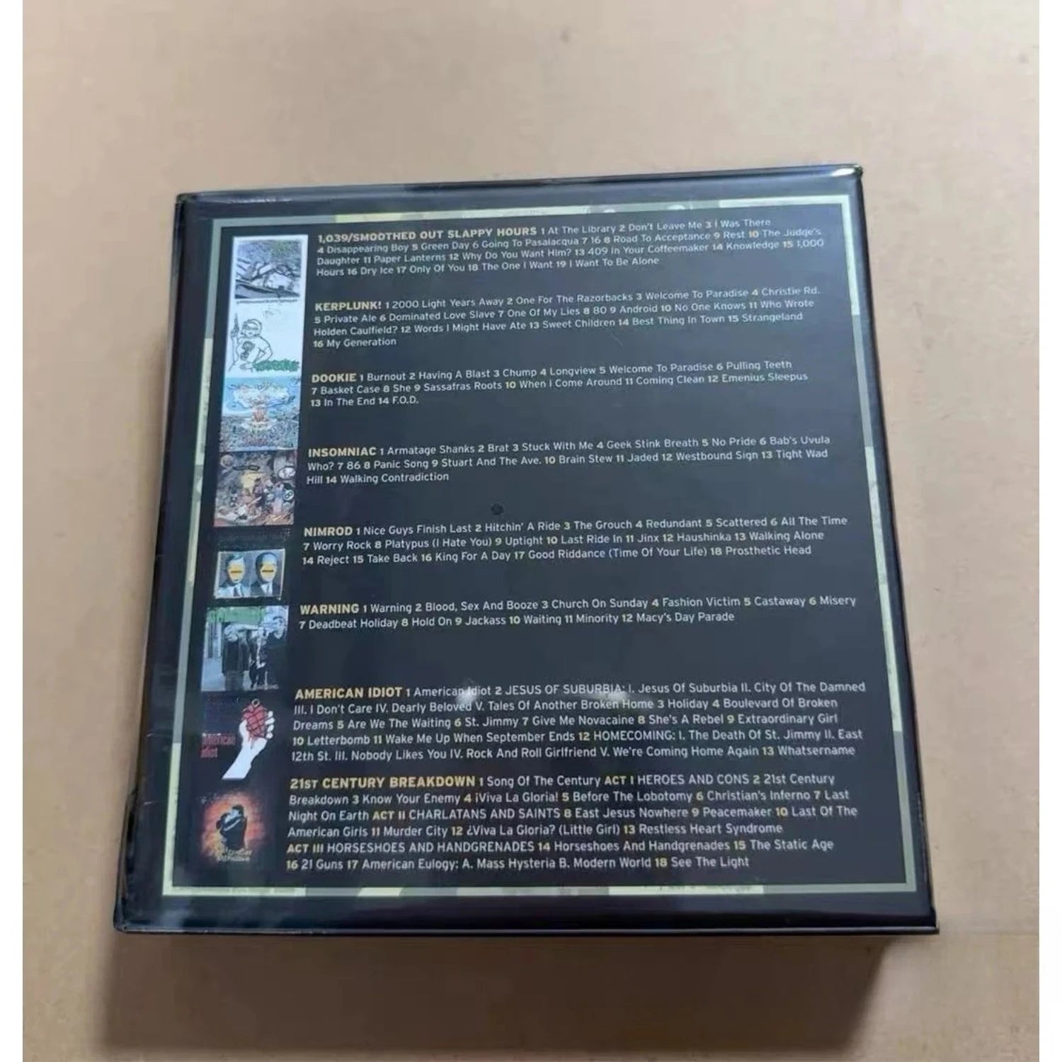 Punk Rock Band Complete Studio Albums Boxset 1990-2009, Featuring All Works From Debut To 21st Century Breakdown Over 120 Tracks Qme